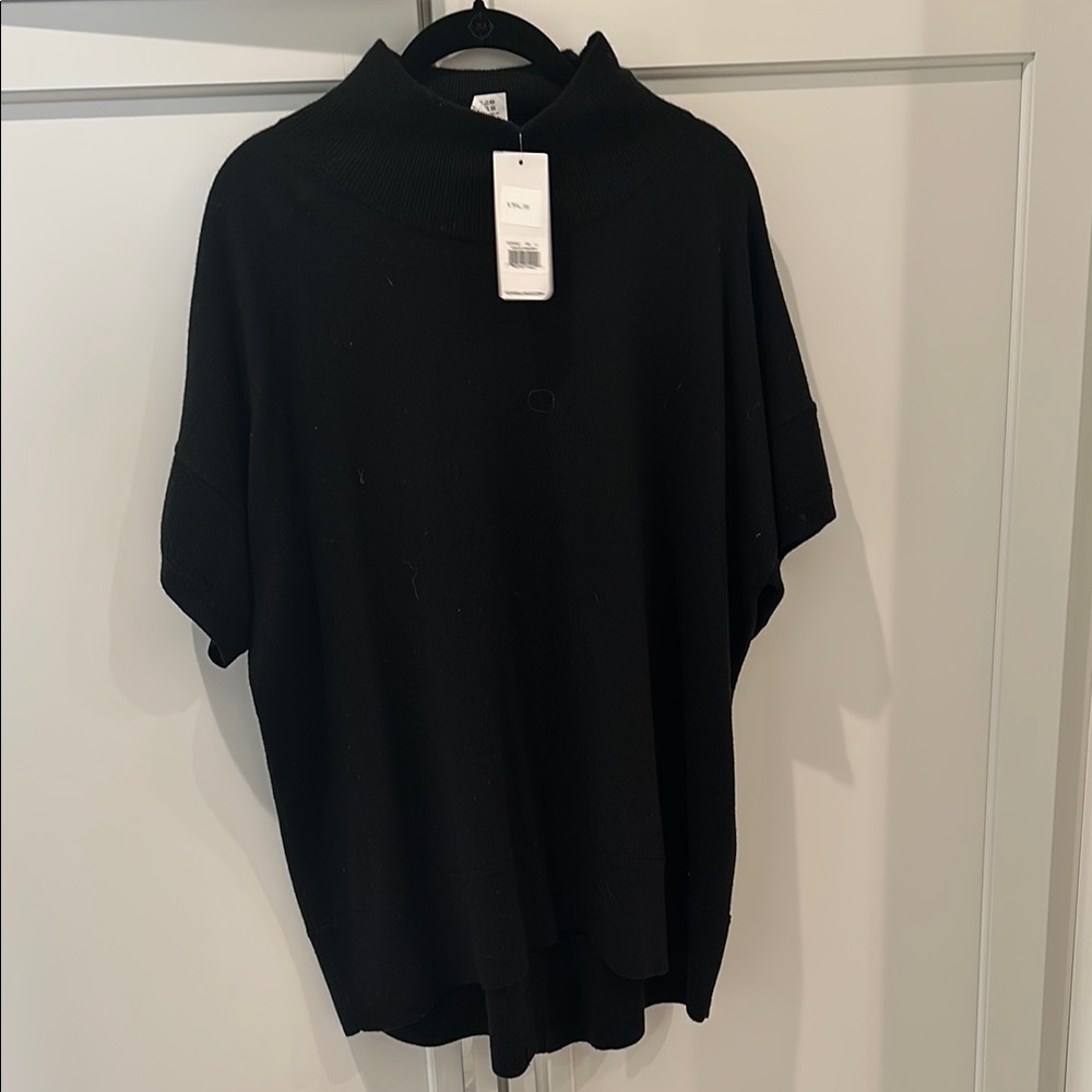 Black Turtleneck Sweater